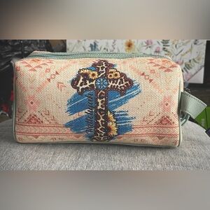 Montana West Travel Bag Southwest Canvas Earth Tones Cross Sunflower Leopard.